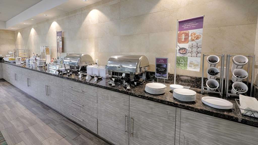 Albany Airport Inn And Suites لاثام المطعم الصورة